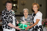 2012 Outstanding Woman Award presentation to Jerri Klein: From left, Sue Rooney, Frances Fagot and Jerri Klein 2012 Outstanding Woman Award presentation to Jerri Klein: From left, Sue Rooney, Frances Fagot and Jerri Klein
