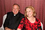 Abbot Justin and Katherine Landry, President of East Jefferson Hospital Auxiliary Abbot Justin and Katherine Landry, President of East Jefferson Hospital Auxiliary