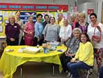 Hilda Knoff School Easter Party 2019: Gene Ann Balsamo, Judith McKey, Carita Breaux, Linda Sharp, Joy Babin, Melanie Rose, Trisha Seale, Regina Martiny , Linda Deichmann, Jerry Gast, Ginger Crawford, Cindy Enright, Seated-, Marion Lacoste, Yvonne Perret Hilda Knoff School Easter Party 2019: Gene Ann Balsamo, Judith McKey, Carita Breaux, Linda Sharp, Joy Babin, Melanie Rose, Trisha Seale, Regina Martiny , Linda Deichmann, Jerry Gast, Ginger Crawford, Cindy Enright, Seated-, Marion Lacoste, Yvonne Perret