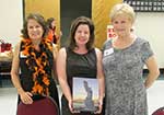 October 2017 Yvonne Perret, Speaker Ashley Merlining and Ginger Crawford October 2017 Yvonne Perret, Speaker Ashley Merlining and Ginger Crawford
