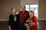 February 2024 speaker Roger Villere with Linda Skidmore and President Beverly Randazo February 2024 speaker Roger Villere with Linda Skidmore and President Beverly Randazo