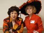 October 2011 hostesses, Irene Klinger and Caroline Bartolotta October 2011 hostesses, Irene Klinger and Caroline Bartolotta