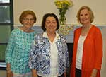 Jane Livaudais and Coleen Landry are presented Life Memberships by Melanie Rose Jane Livaudais and Coleen Landry are presented Life Memberships by Melanie Rose
