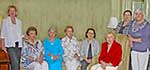 From left: Coleen Landry, Viriginia Cullens, Beverly Watts, Irene Rogillio, President Melanie Rose, Beverly Christina, Linda Gallagher and Linda Deichmann From left: Coleen Landry, Viriginia Cullens, Beverly Watts, Irene Rogillio, President Melanie Rose, Beverly Christina, Linda Gallagher and Linda Deichmann