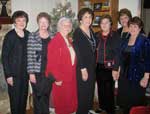 Christmas in October 2009 Chairmen: From left are, Kathryn Bordelon, Joan Demarest, Iona Myers, Virginia Cullens, Pat Hanemann, Jennie Bryant and Mary Membreno.