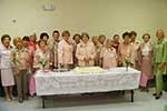Past presidents celebrate Founders day. Julie Lawton, Kathleen McGregor, Mary Membreno, Linda Deichmann, Marguerite Ricks, Evelyn Smith, Sue Rooney, Ginger Crawford, Jane Livaudais, Beverly Watts, Bea Metoyer, Beverly Christina, Iona Myers, Linda Gallagher, Virginia Cullens, Polly Thomas, Irene Rogillio and Coleen Landry. Past presidents celebrate Founders day. Julie Lawton, Kathleen McGregor, Mary Membreno, Linda Deichmann, Marguerite Ricks, Evelyn Smith, Sue Rooney, Ginger Crawford, Jane Livaudais, Beverly Watts, Bea Metoyer, Beverly Christina, Iona Myers, Linda Gallagher, Virginia Cullens, Polly Thomas, Irene Rogillio and Coleen Landry.