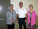 October 2021 Speaker Sheriff Joseph Lopinto with President Tricia Seale and Ginger Crawford Program Chairman October 2021 Speaker Sheriff Joseph Lopinto with President Tricia Seale and Ginger Crawford Program Chairman
