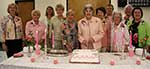 Past Presidents Coleen Landry, Carrel Epling, Judy Wood, Ginger Crawford, Kathleen McGregor, Beverly Watts, Evelyn Smith, Sue Rooney, Iona Myers, Linda Diechman, and Melanie Rose