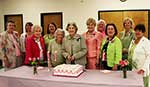 Past Presidents Sue Rooney, Judy Wood, Beverly Christina, Fran Puig, Iona Myers, Beverly Watts, Ginger Crawford, Linda Deichmann, Melanie Rose, Coleen Landry and Mary Membreno