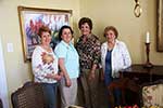September Board Meeting hostesses Letty Clark, Melanie-Rose, Jennie-Bryant and Elsie Manos September Board Meeting hostesses Letty Clark, Melanie-Rose, Jennie-Bryant and Elsie Manos