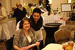 Christmas in October: Yvonne Perret and Cindy Enright Christmas in October: Yvonne Perret and Cindy Enright
